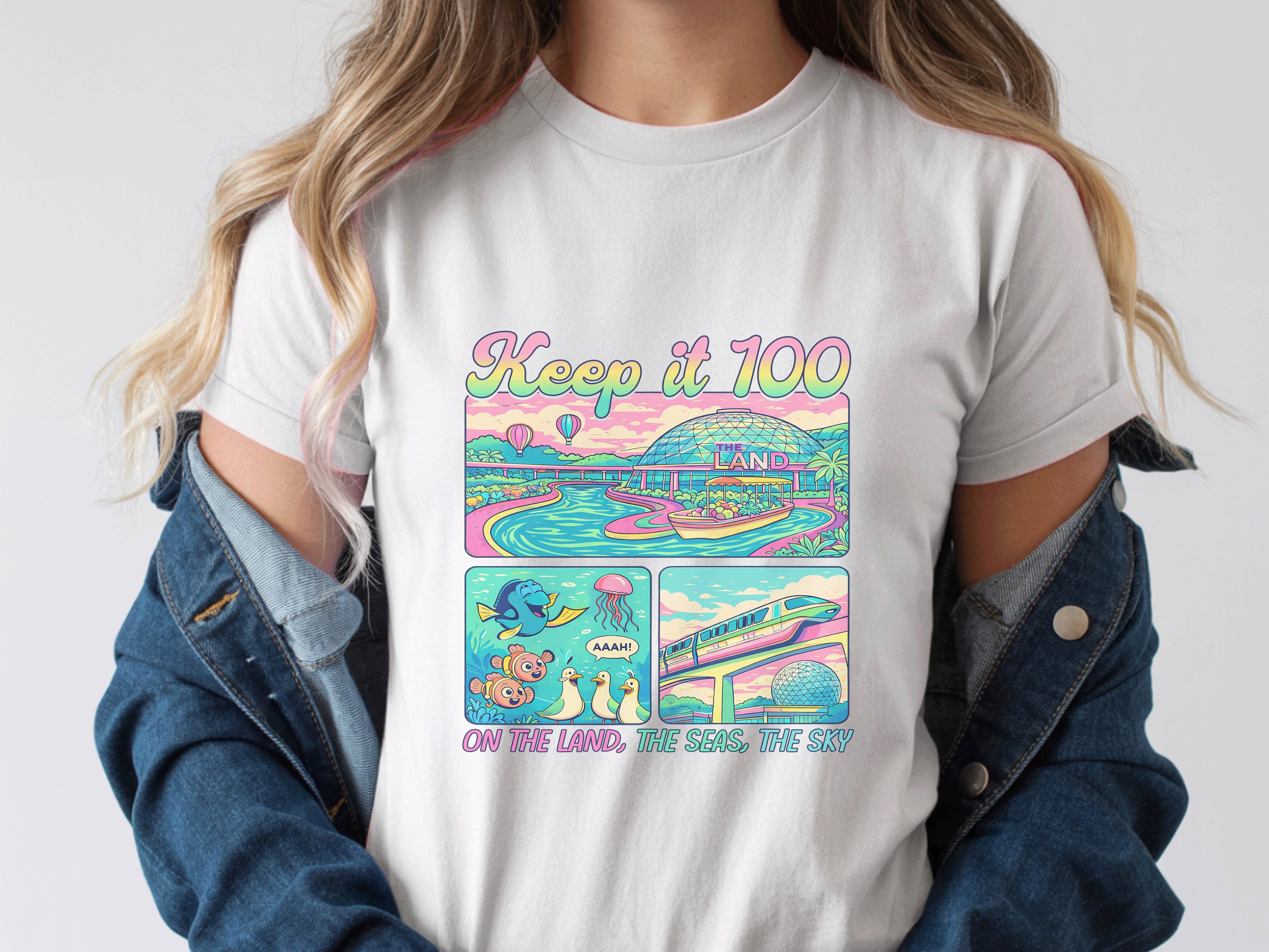 Taylor Swift and Disney Parks Inspired Keep It 100 Fate Of Ophelia t-Shirt