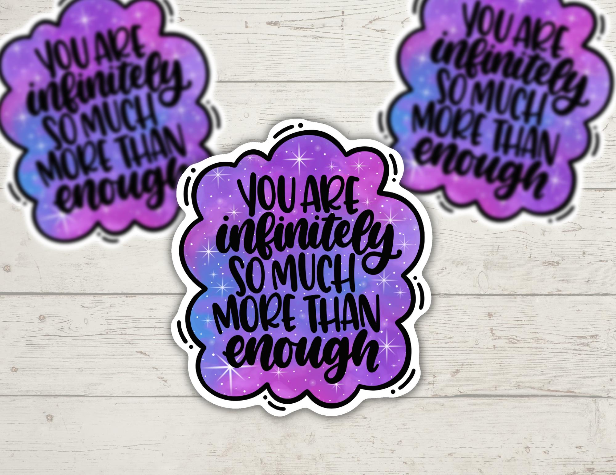 Galaxy Stars Sticker | Affirmation Vinyl Decal (Multiple Sizes)